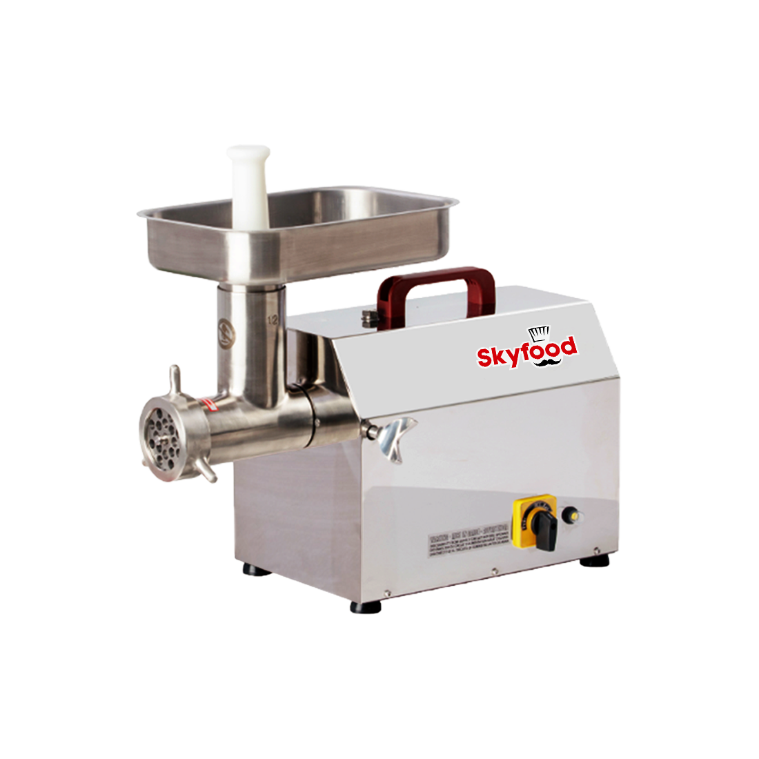Skyfood Number 12 Hub Countertop Economy Meat Grinder, 11.1 X 21.4 X 15.9 Inch