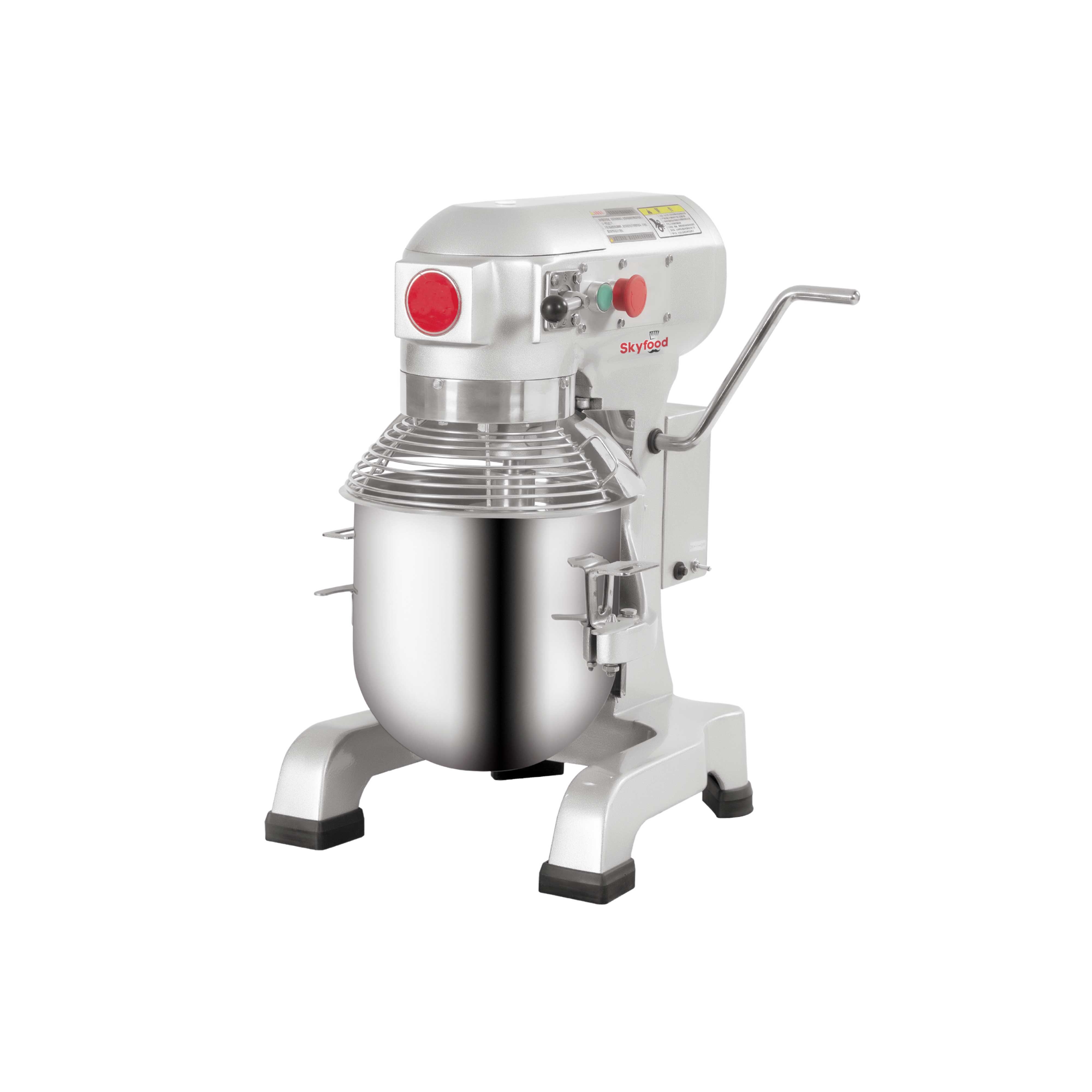 Skyfood 10 Quart Table Top Planetary Mixer, 17.25 X 18.25 X 28 Inch