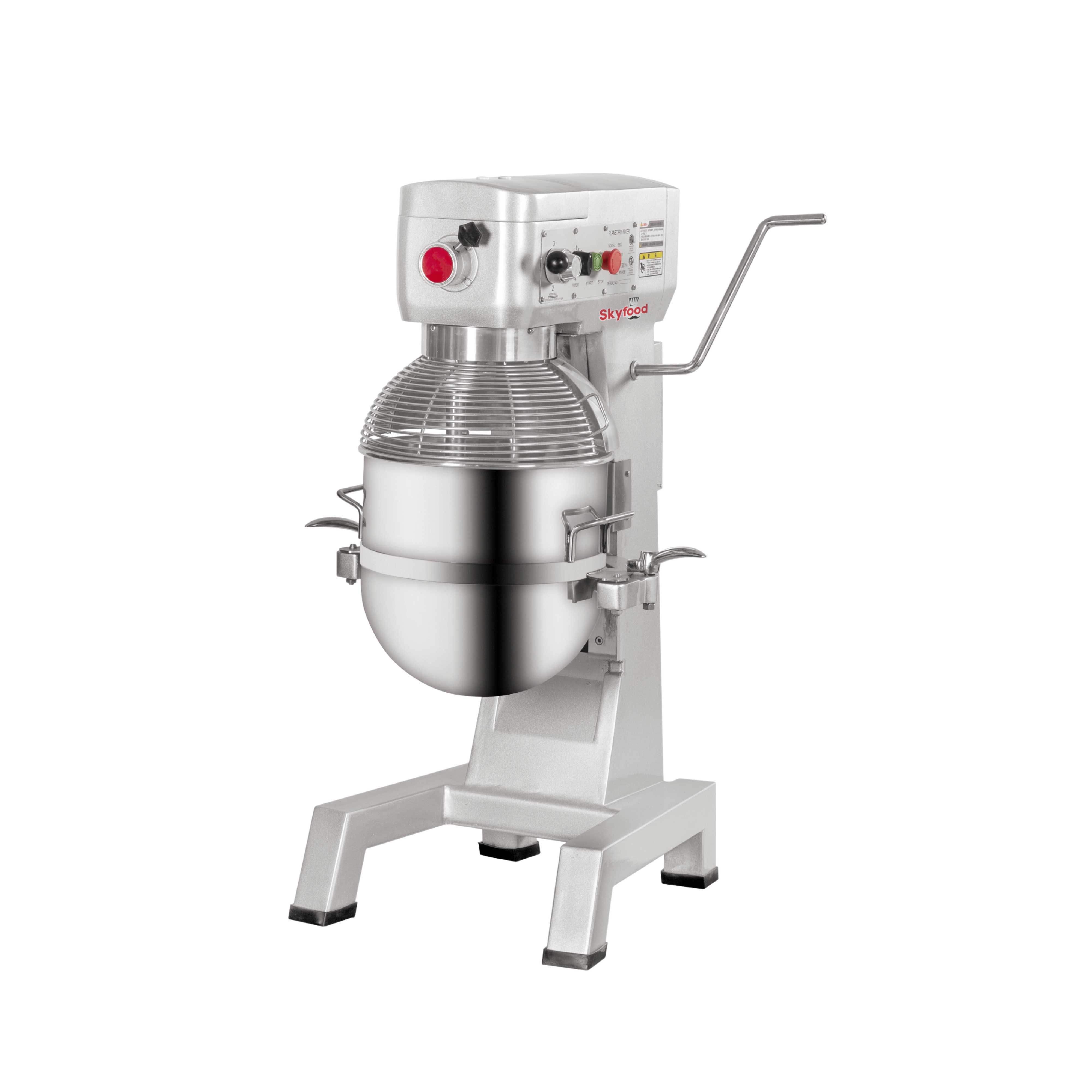 Skyfood 30 Quart Floor Model Planetary Mixer, 24.4 X 27.35 X 46.15 Inch