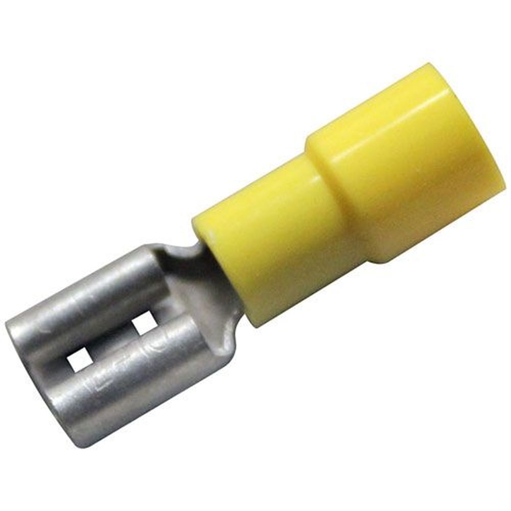 Allpoints All851061 10, 12 Gauge Female Flat Wire Disconnects, 100 Count