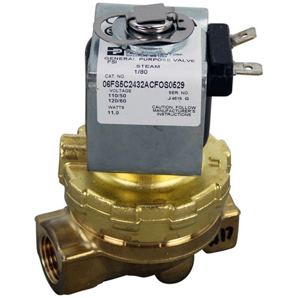 Cleveland Clefk22224 3/8 Inch Fpt 120 Volt Steam Solenoid Valve