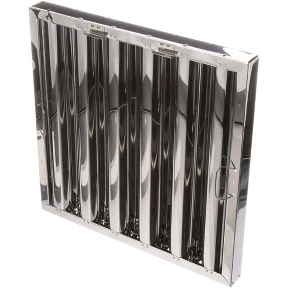 Captiveaire Cpthrss2020 Stainless Steel Type 6 Hood Filter With Hooks, 20 X 20 Inch