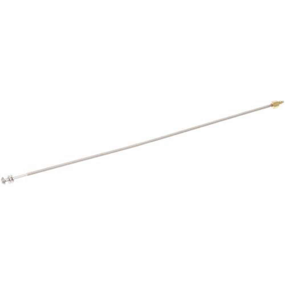 Dormont Corrugated Stainless Steel 3/16 x 18 inch Flexible Pilot Tube Assembly for Dormont Part Number T3-BZ002-18