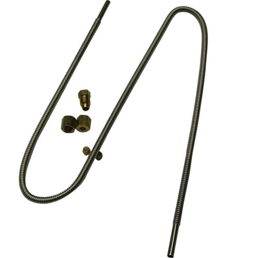 Dormont DORT3-KIT-30 Gas Flex Tube Kit, 3/16 x 30 inch