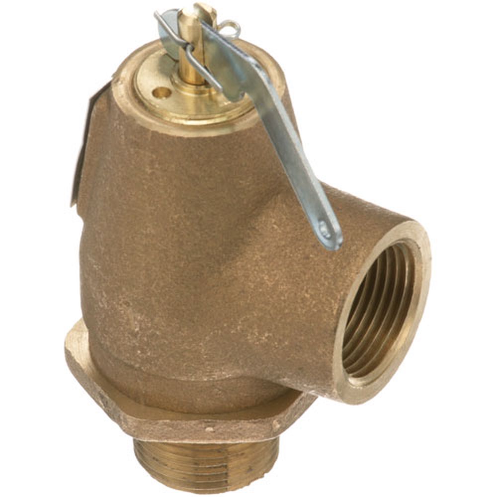 Garland GAR076005-1 Steam Safety Relief Valve, 3/4 inch Male x 3/4 inch Female