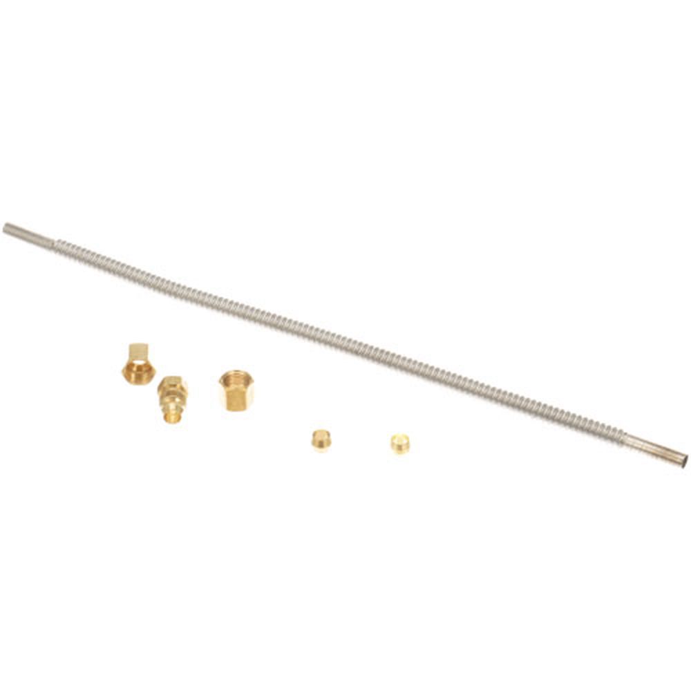 Hobart HOB00-426505-00009 Corrugated Stainless Steel Flex Tube Kit, 1/4 x 12 inch
