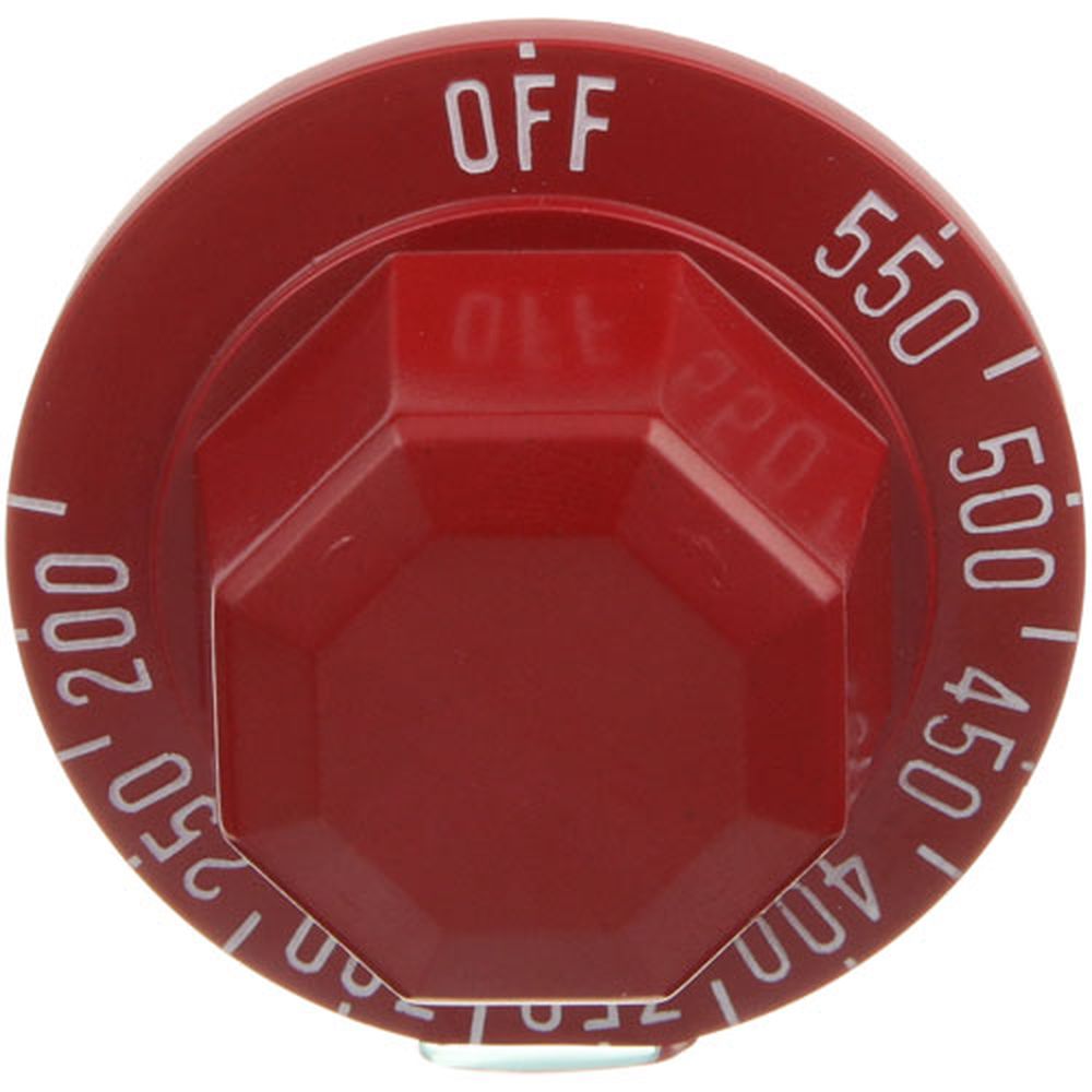 Hobart HOB00-498086-00007 Red 200-550F Dial Thermostat