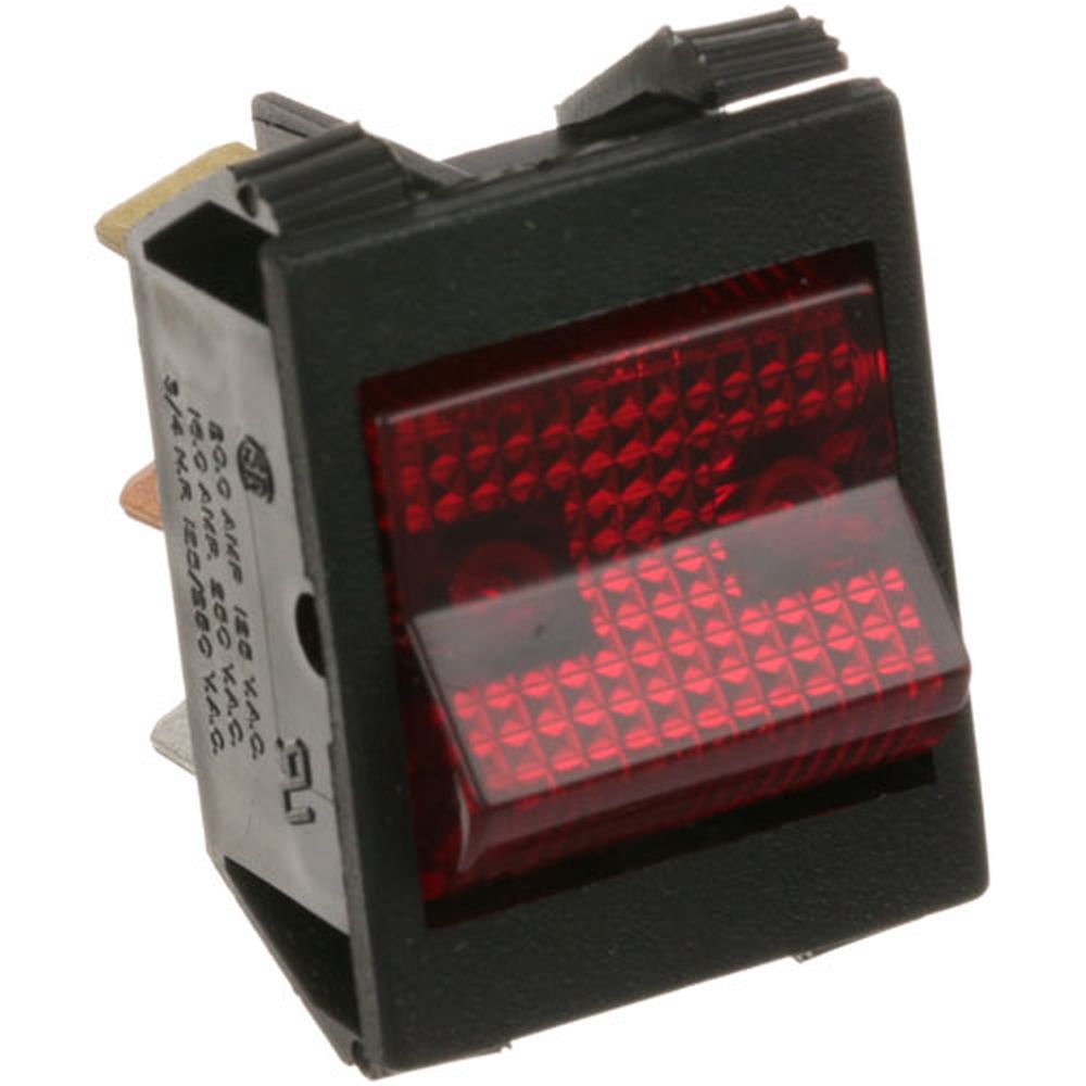 Hobart HOB00-824226-00002 On/Off Red Lighted Rocker Switch