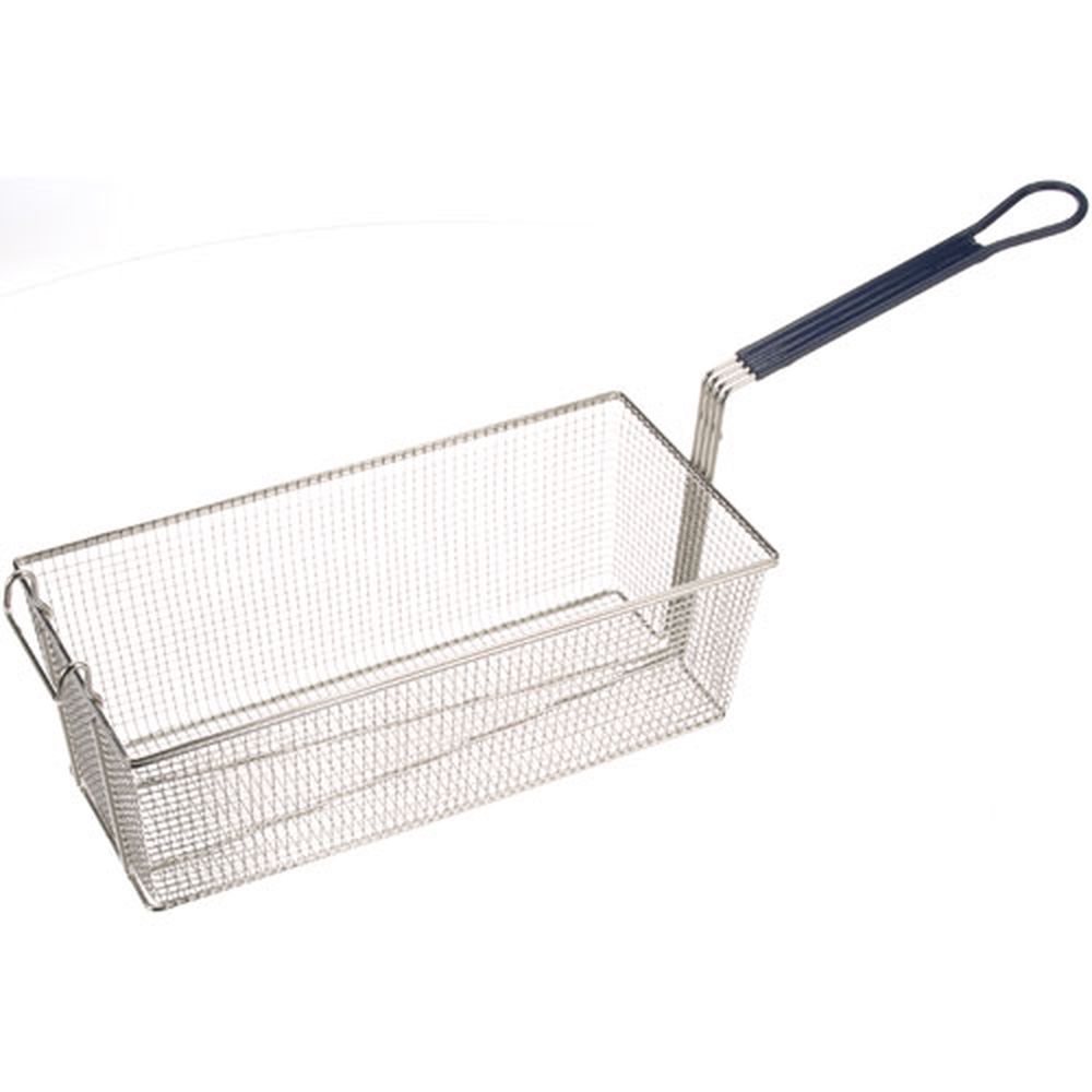Magikitch'n Magp6072184 Twin Fry Basket With Blue Handle, 17-1/8 X 8-1/4 X 6 Inch