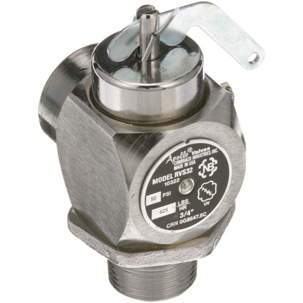 Market Forge Mar97-5009 50 Psi Steam Safety Relief Valve, 3/4 Inch