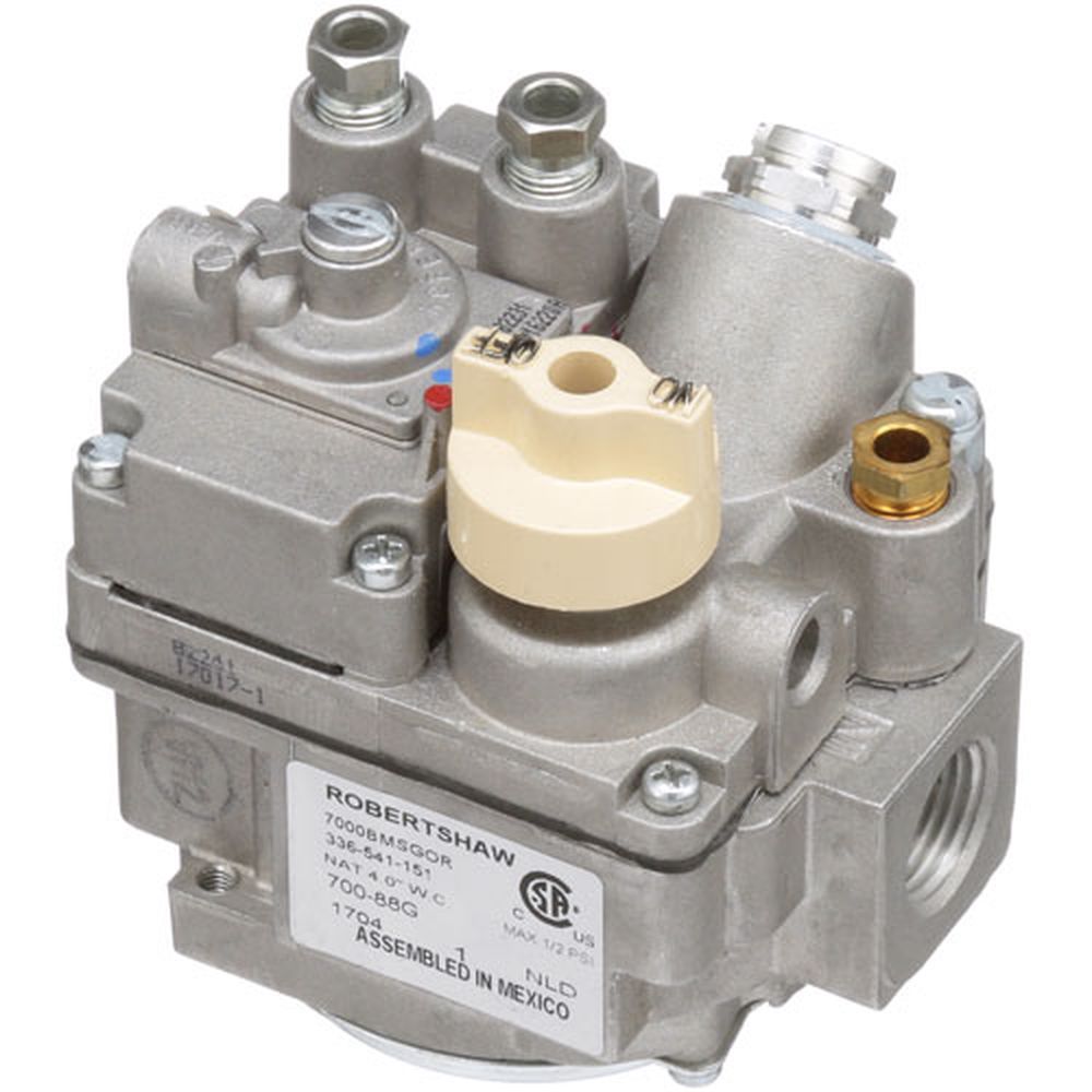 Pitco PITP5045659 1/2 inch Fpt Bleed Type Natural Gas Combination Safety Valve