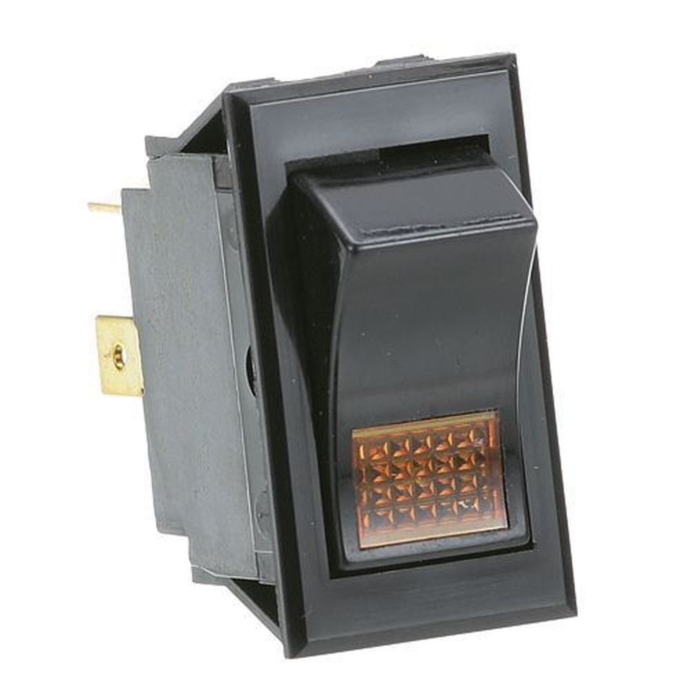 Southbend Spst Terminal On/off Rocker Switch Fits 7/8 X 1-1/2 Inch Hole For Southbend Part Number 1179949