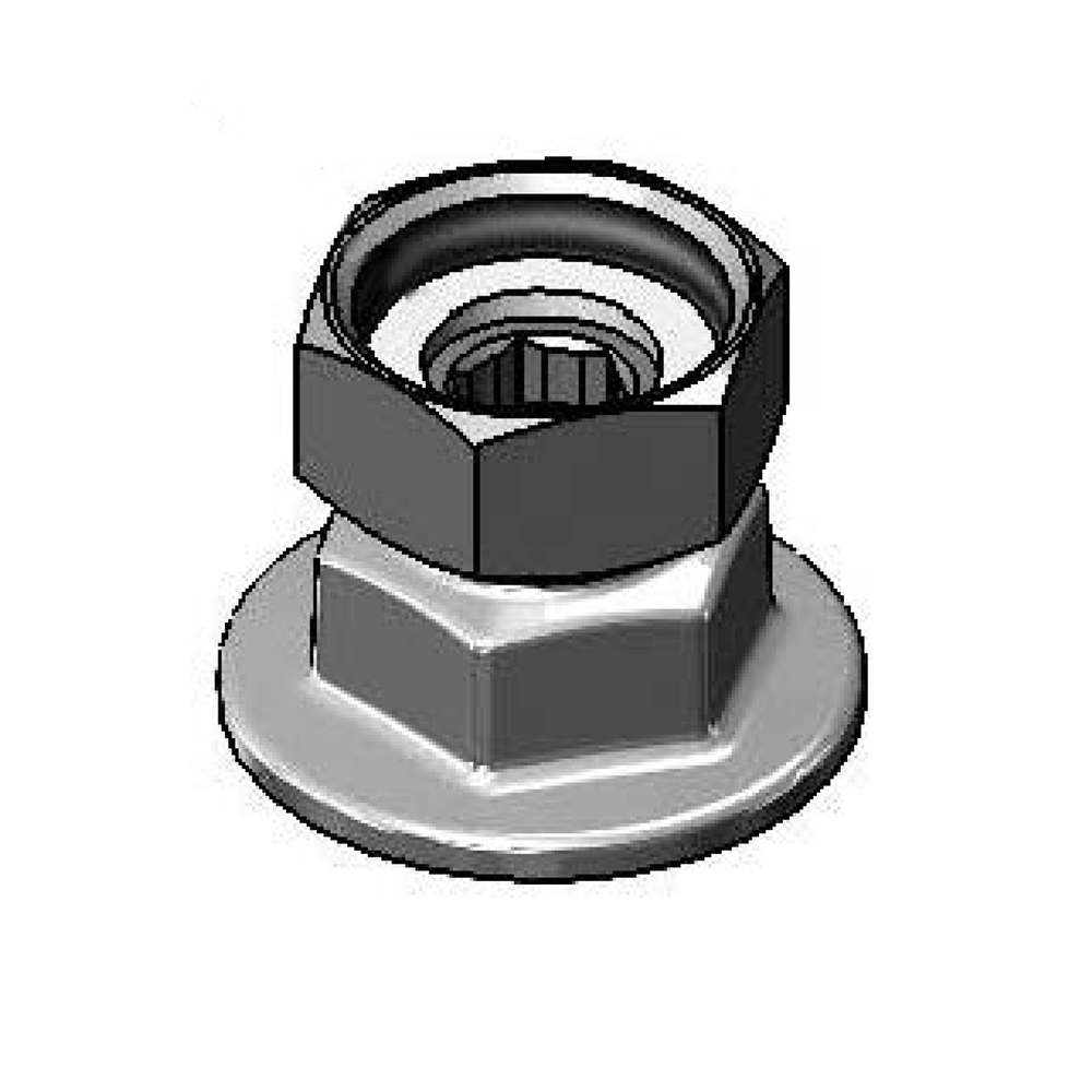 T&s Brass Tsb00bb 3/4 Inch Npt Female Eccentric Flanged Inlet