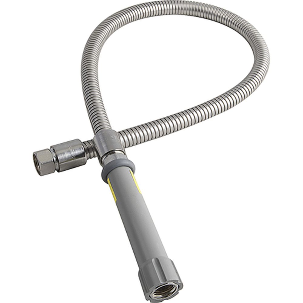 T&s Brass Tsbb-0036-h Hose Flexible Stainless Steel Pre Rinse Hose, 36 Inch