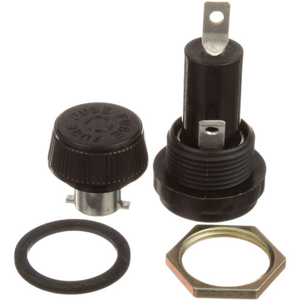 Wells Wel2e-34769 Fuse Holder With Push Turn Bayonet Cap, 13/32 Inch X 1 5/16 Inch