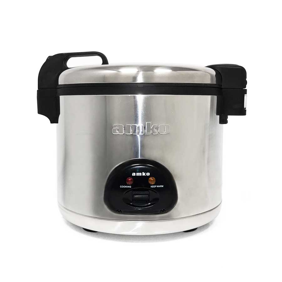 Amko 120 Volt Electric Rice Cooker/Warmer, 80 Bowls