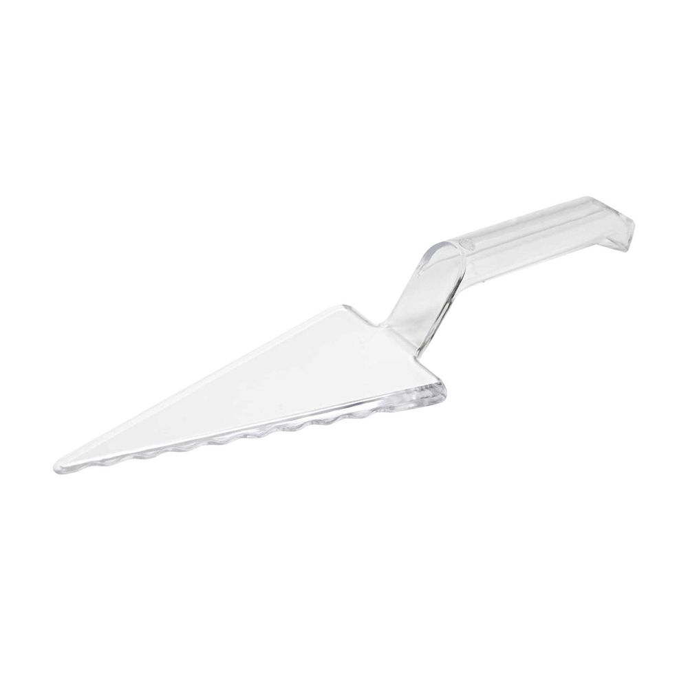 Northwest Enterprises Party Essentials Clear Heavy Duty Cake Server -- 12 Per Case