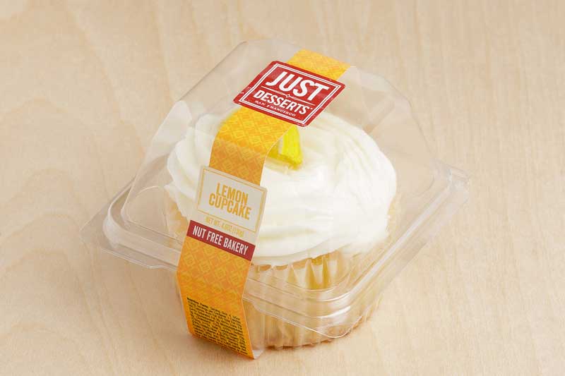 Just Desserts Lemon Cupcake, 4.6 Ounce -- 6 Per Case