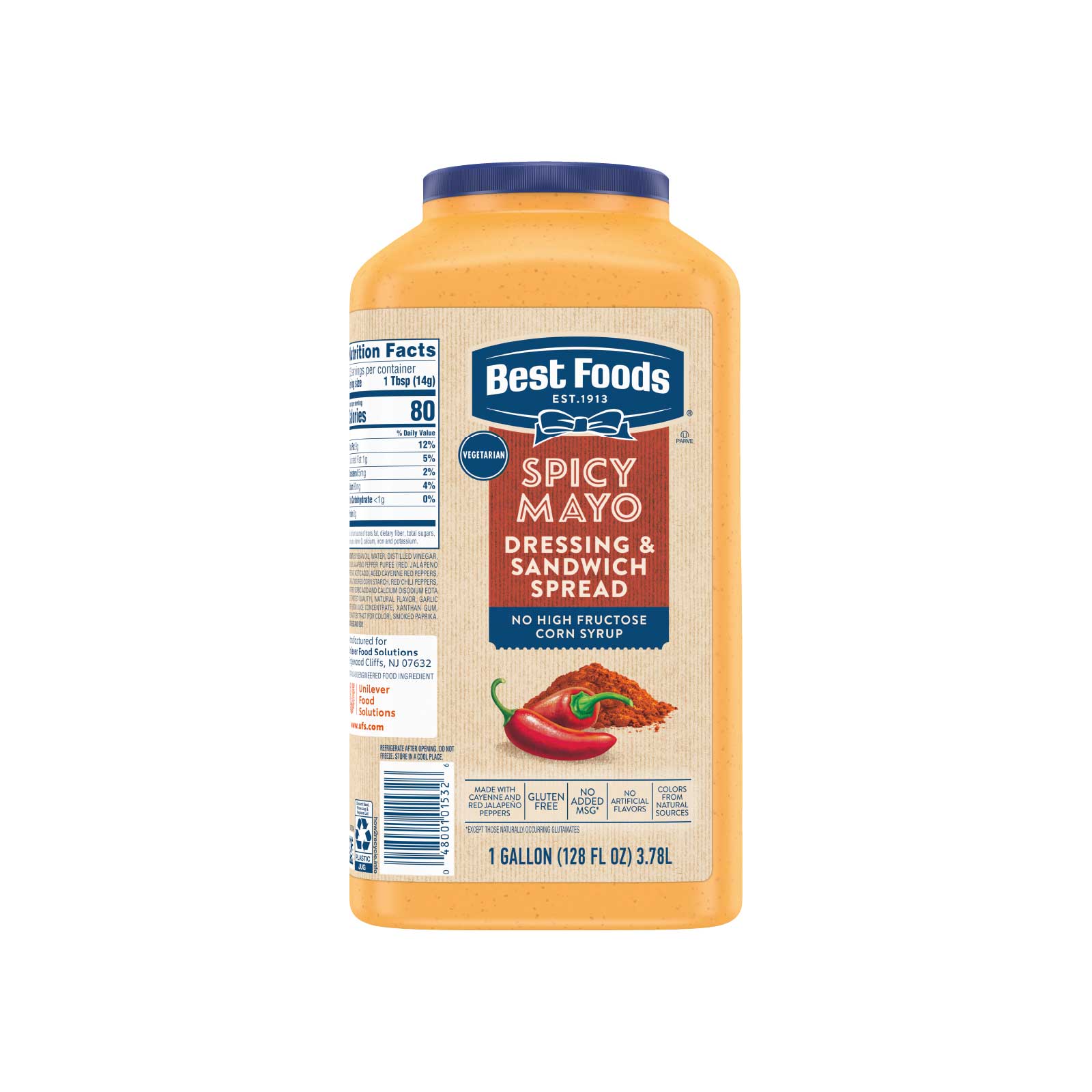 Single Best Foods Spicy Mayo, 1 Gallon