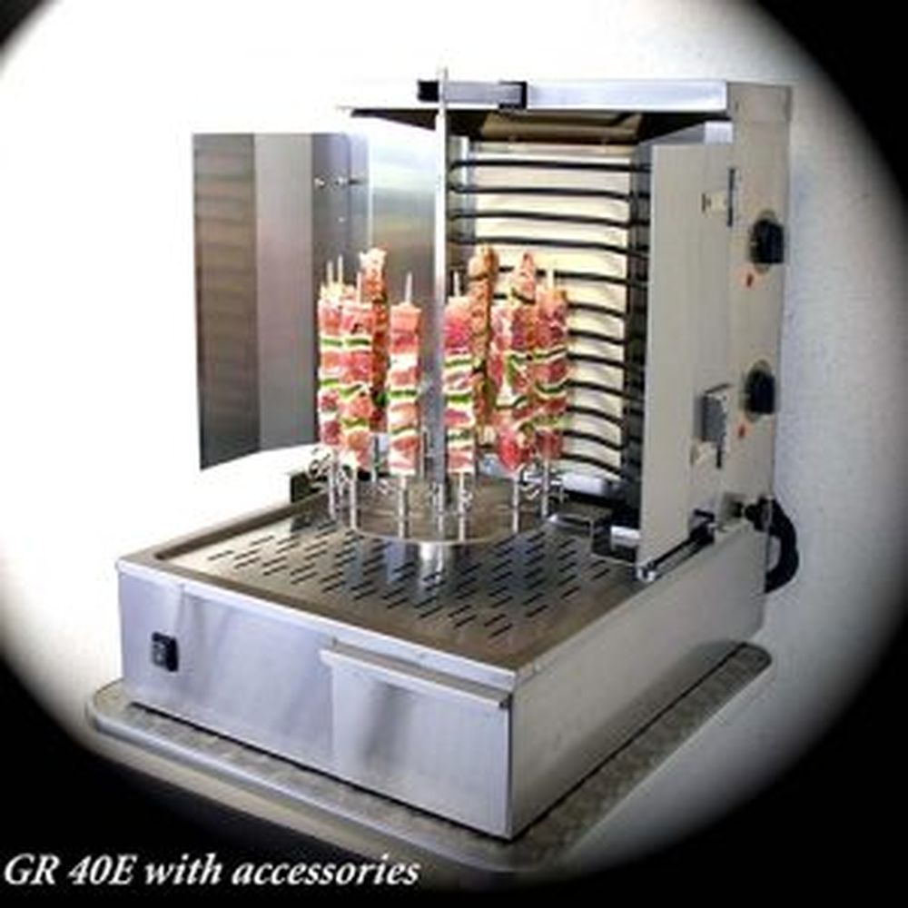 Equipex Roller Grill Gyro Grill, 33 Pound Meat Capacity