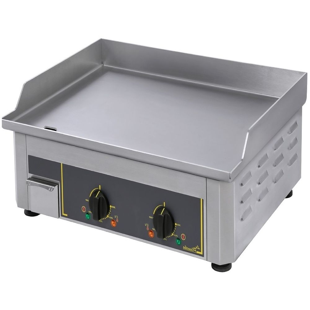 Equipex Roller Grill Stainless 120 Volt Electric Countertop Griddle, 23 x 15 inch