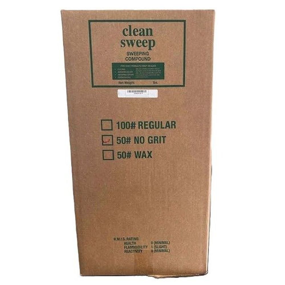 Clean Sweep Red No-grit Sweeping Compound, 50 Pound