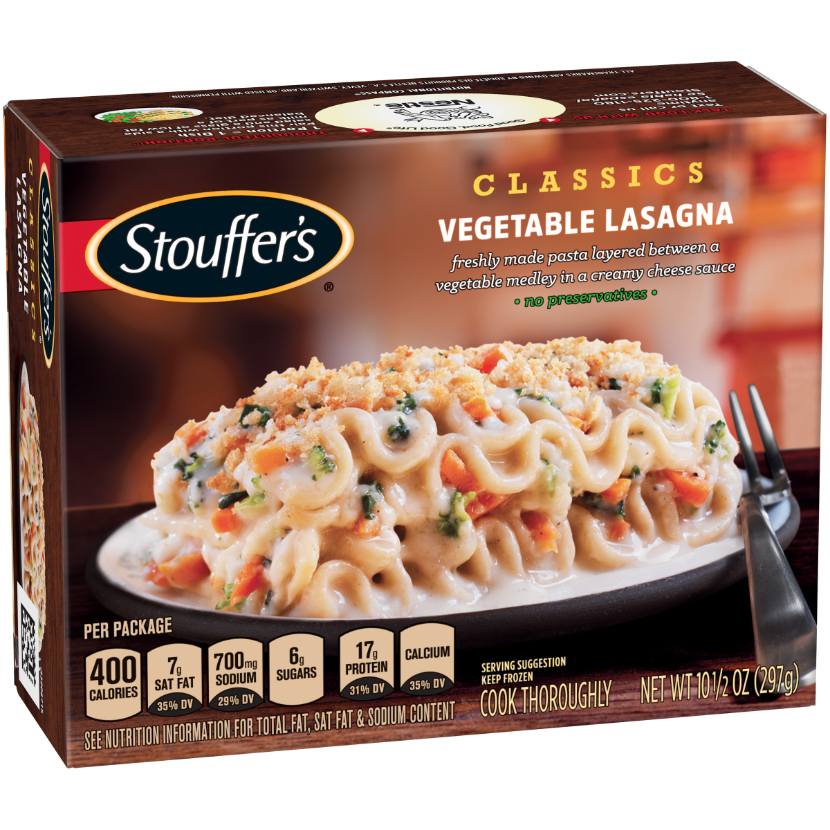 Schuffenecker、LE JARDINIER、海外版超希少レゾネ Nestle Stouffers Vegetable Lasagna Case | FoodServiceDirect