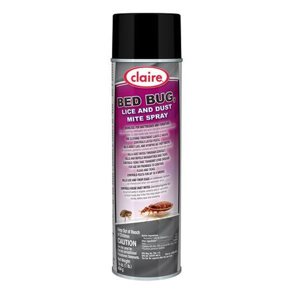 Claire Bed Bug Killer, 16 Ounce Aerosol Spray -- 12 per case