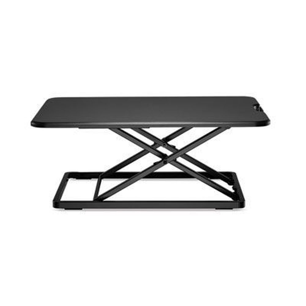 Alera Adaptivergo Black Single-tier Sit-stand Lifting Workstation, 26.4 X 18.5 X 1.8 To 15.9 Inch