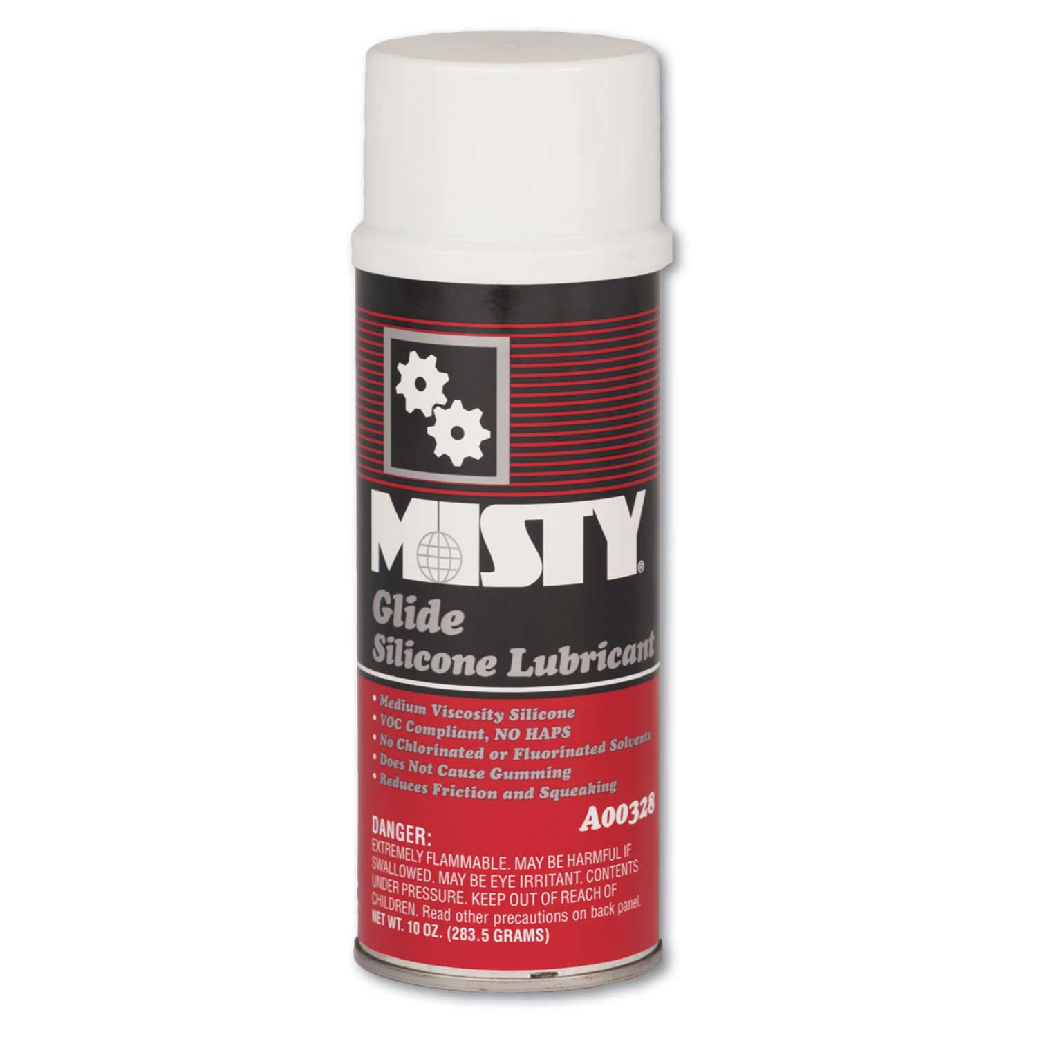 Glide Silicone Lubricant, Unscented, 10 oz Aerosol Can, 12/Carton Glide Silicone Lubricant, Unscented, 10 oz Aerosol Can, 12/Carton