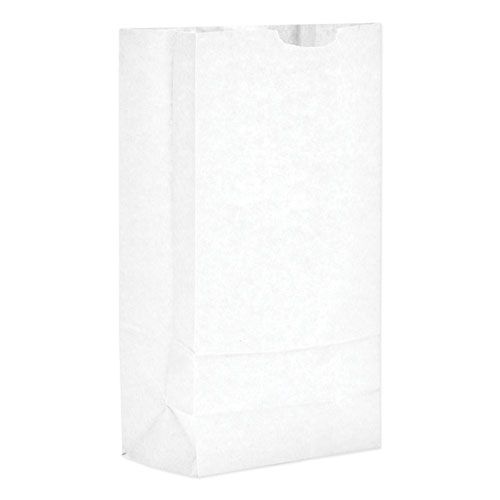 General White Number 10 Grocery Paper Bag, 35 Pound Capacity -- 2000 Per Case