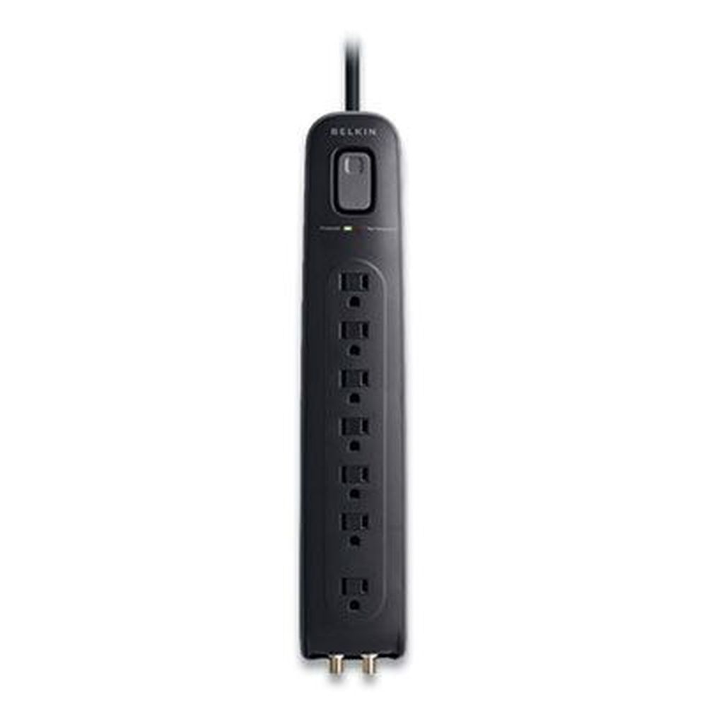 Belkin Black Ultimate Surge Protector With 7 Ac Outlets, 4 Feet Cord