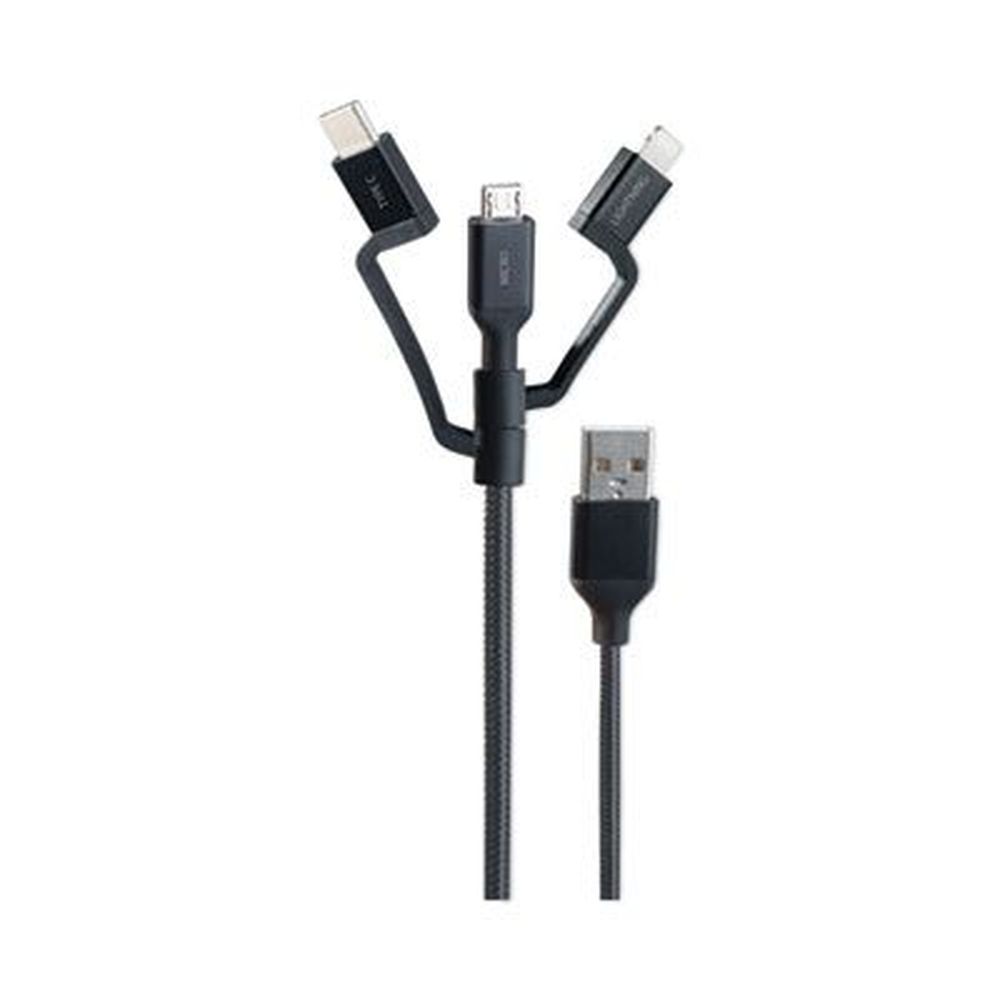 Universal USB Cable, 3.5 ft, Black Universal USB Cable, 3.5 ft, Black