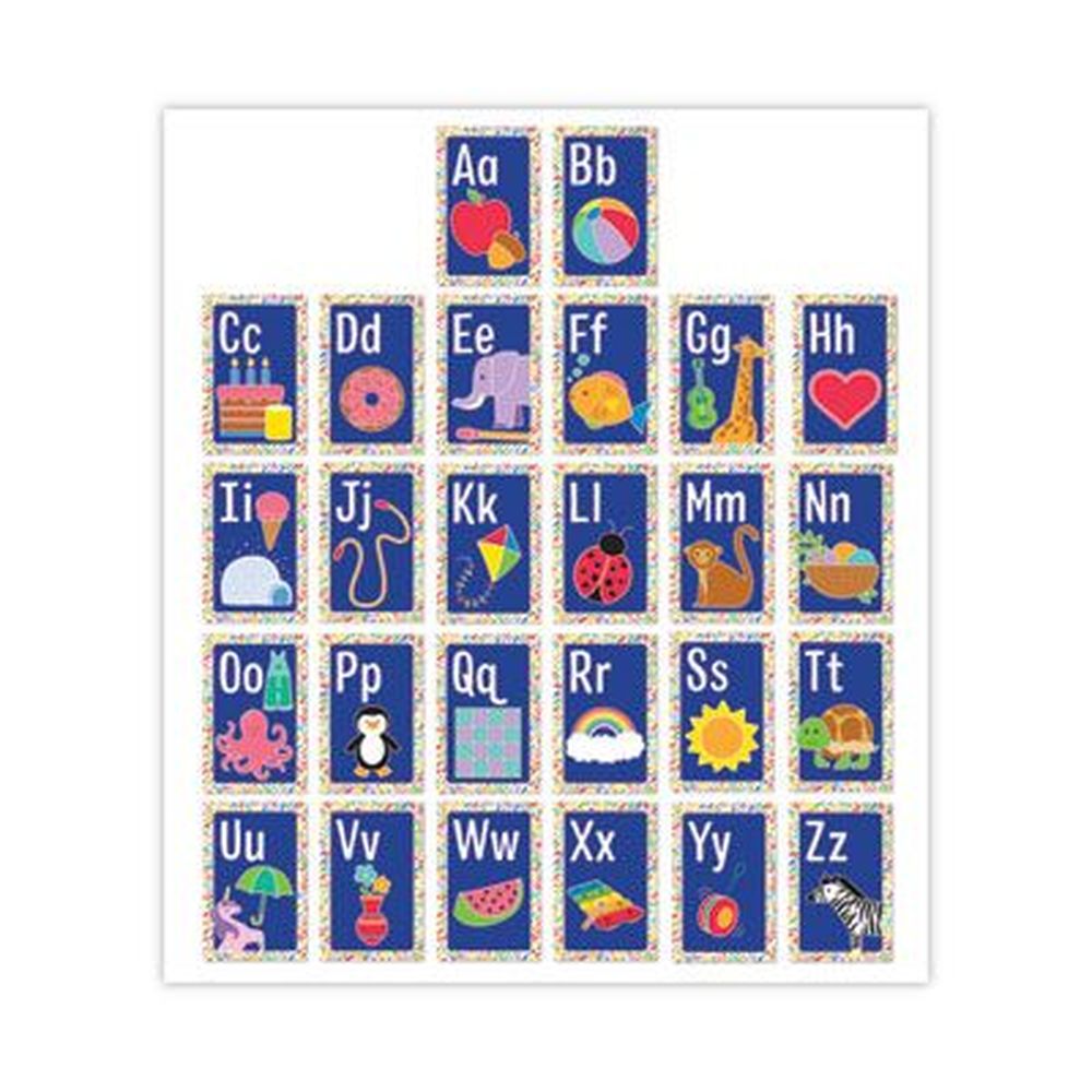 CarsonDellosa Education Alphabet Mini Posters 26 per pack