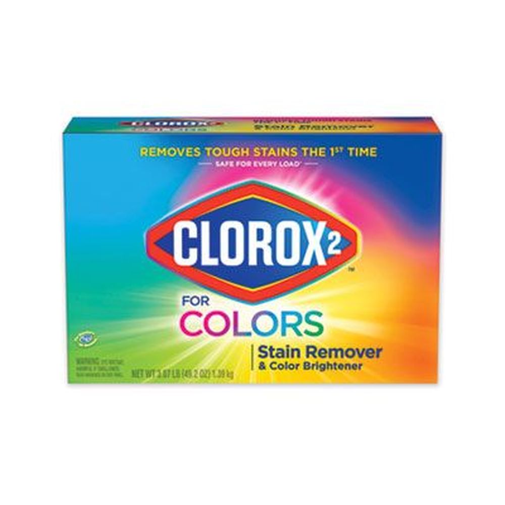 Clorox 2 Original Stain Remover And Color Booster Powder, 49.2 Ounce Box -- 4 Per Case