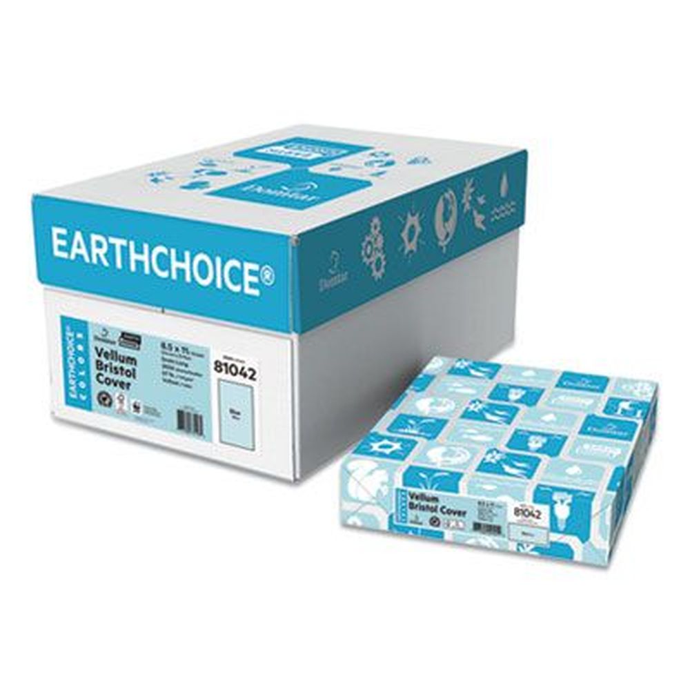 Cover Stock, 67 lb Bristol Weight, 8.5 x 11, Blue, 250/Pack Cover Stock, 67 lb Bristol Weight, 8.5 x 11, Blue, 250/Pack