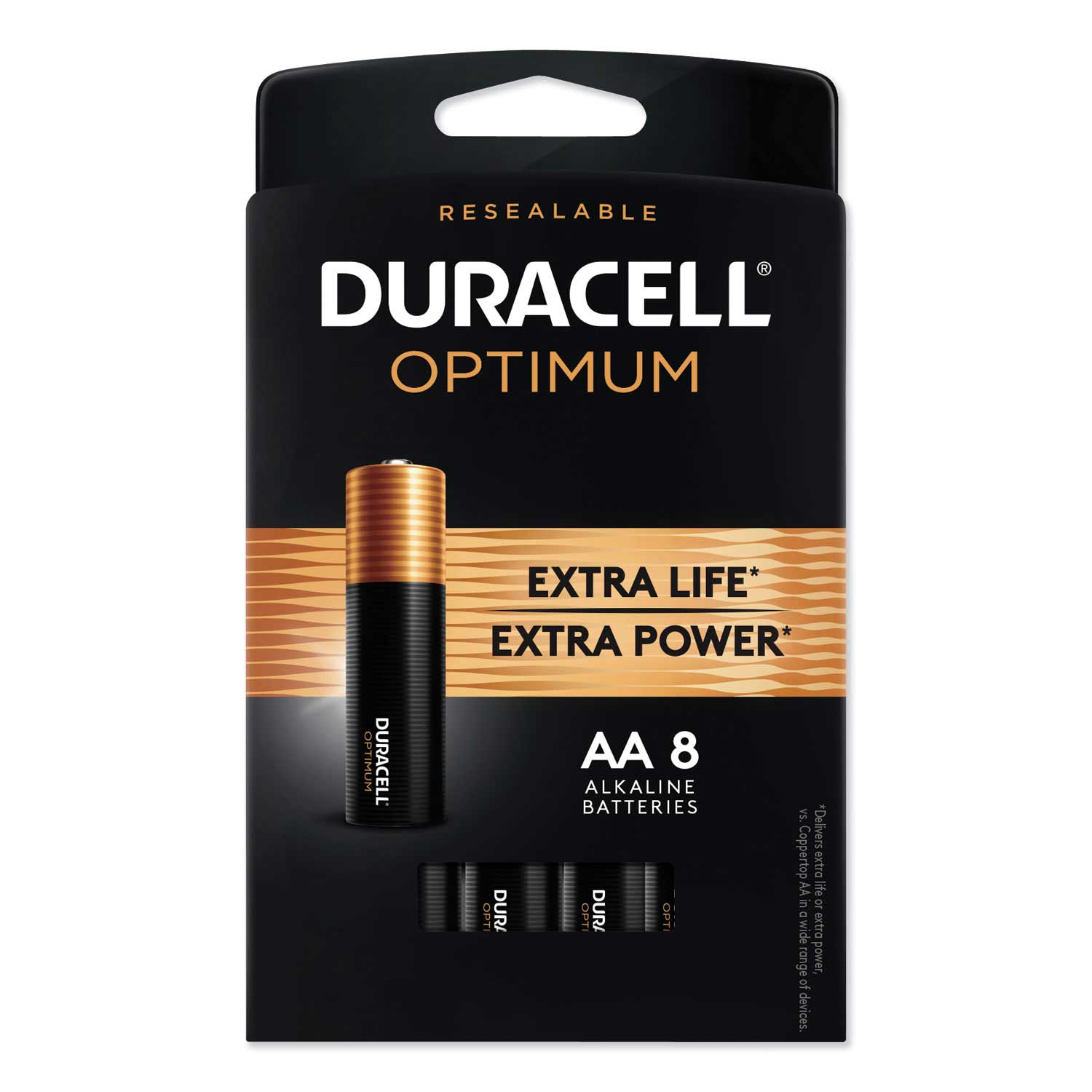 Optimum Alkaline AA Batteries, 8/Pack Optimum Alkaline AA Batteries, 8/Pack