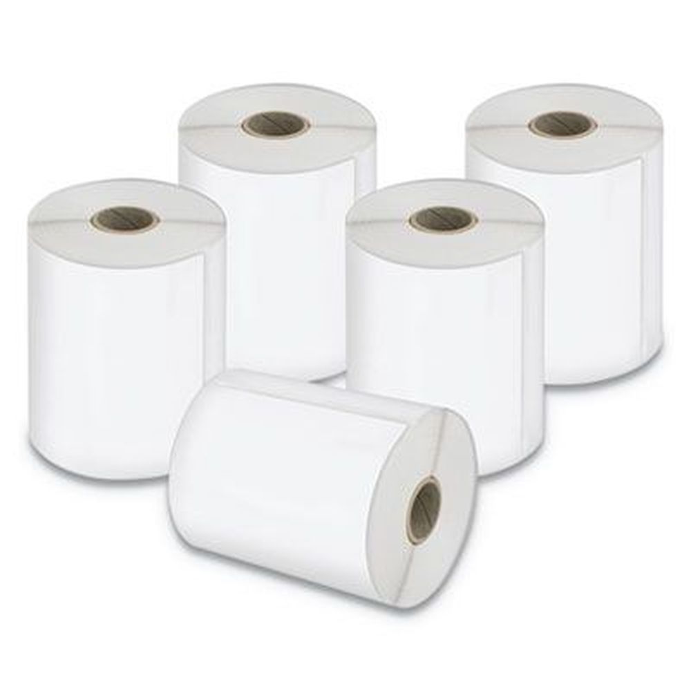Dymo Labelwriter Extra-large White Shipping Label, 4 X 6 Inch - 220 Per Roll -- 5 Rolls Per Pack