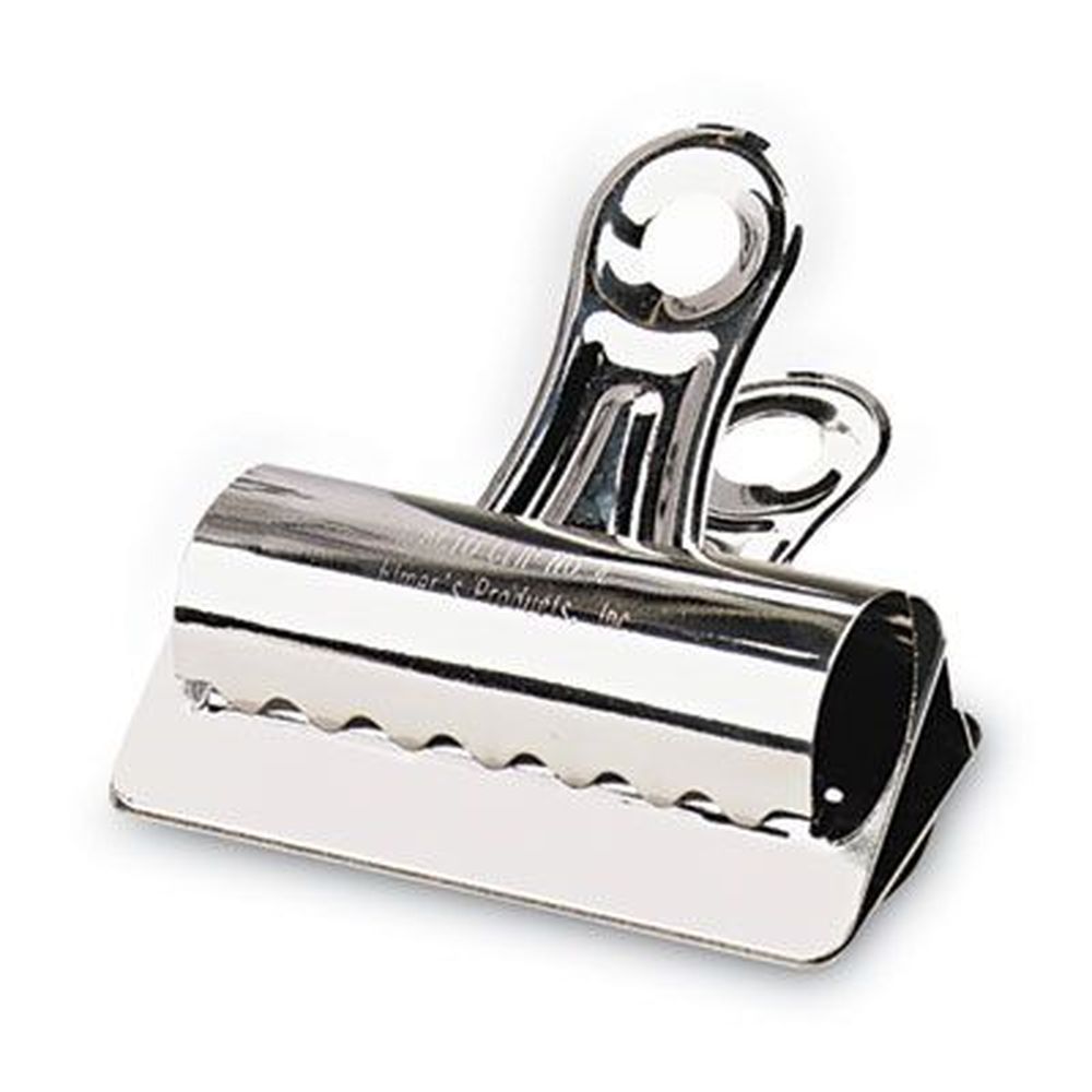 高質で安価 X ACTO Jumbo Nickel Bulldog Clips -- 12 per box 小物