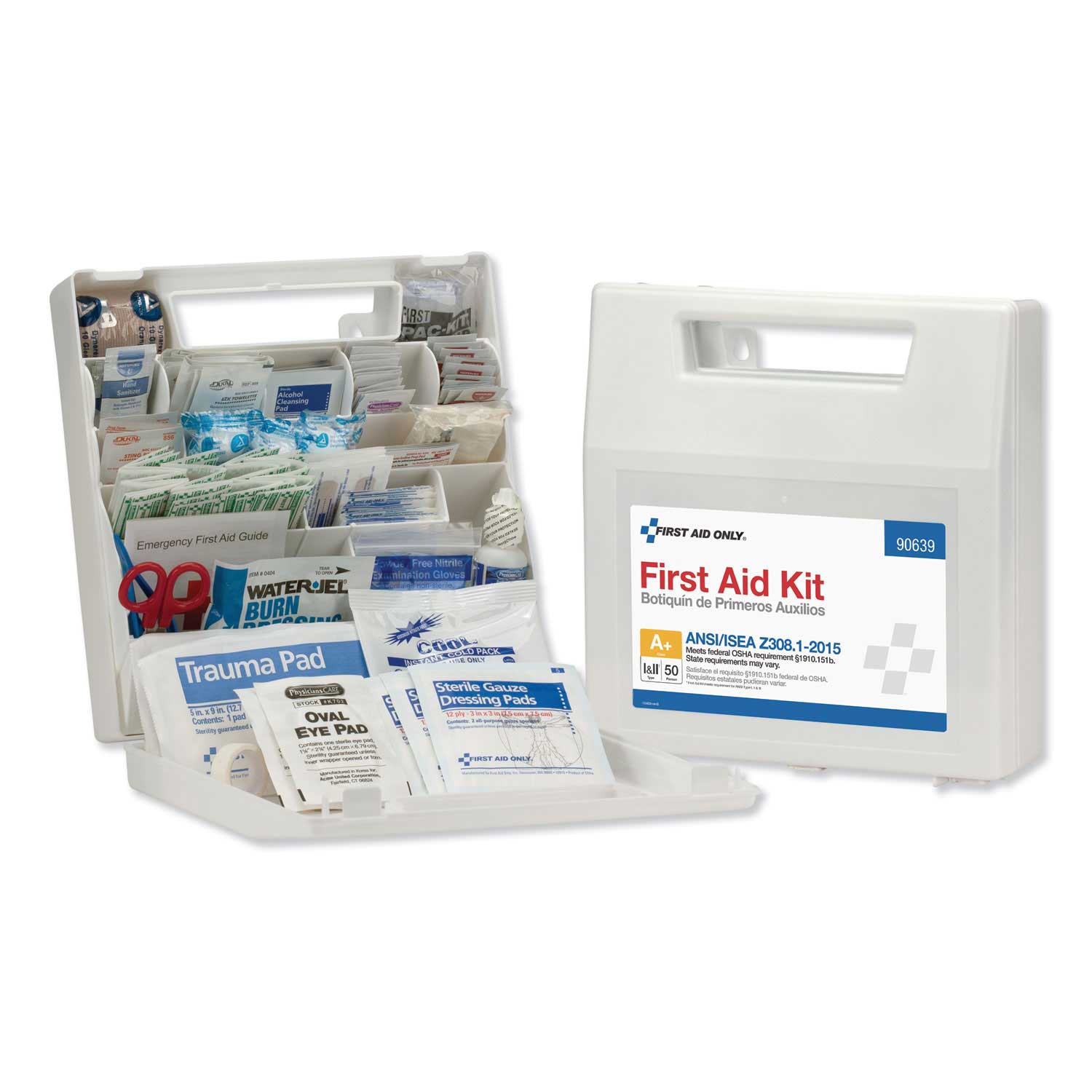 First Aid Only Ansi Class A Plus First Aid Kit for 50 People -- 1 kit