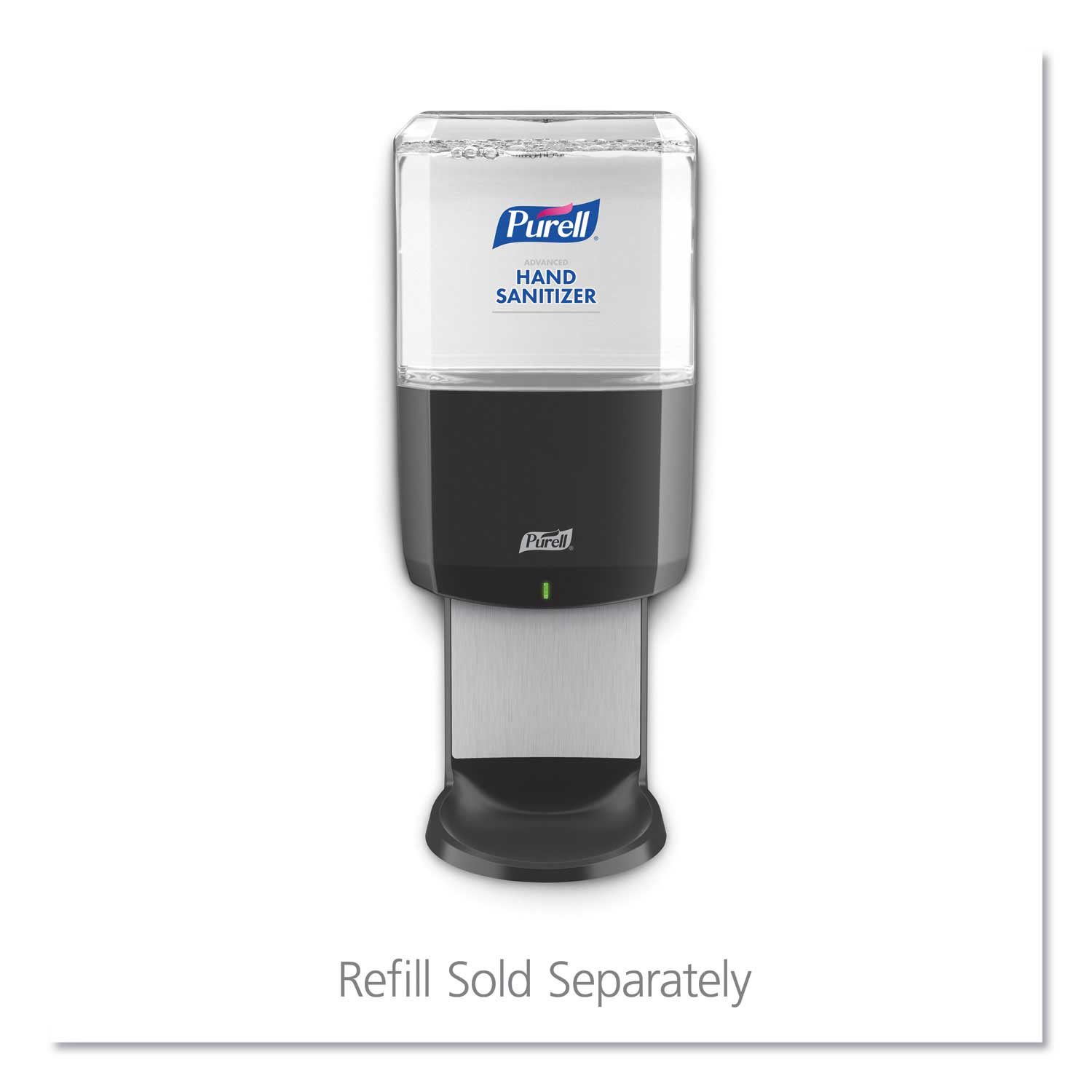 ES6 Touch Free Hand Sanitizer Dispenser, 1,200 mL, 5.25 x 8.56 x 12.13, Graphite