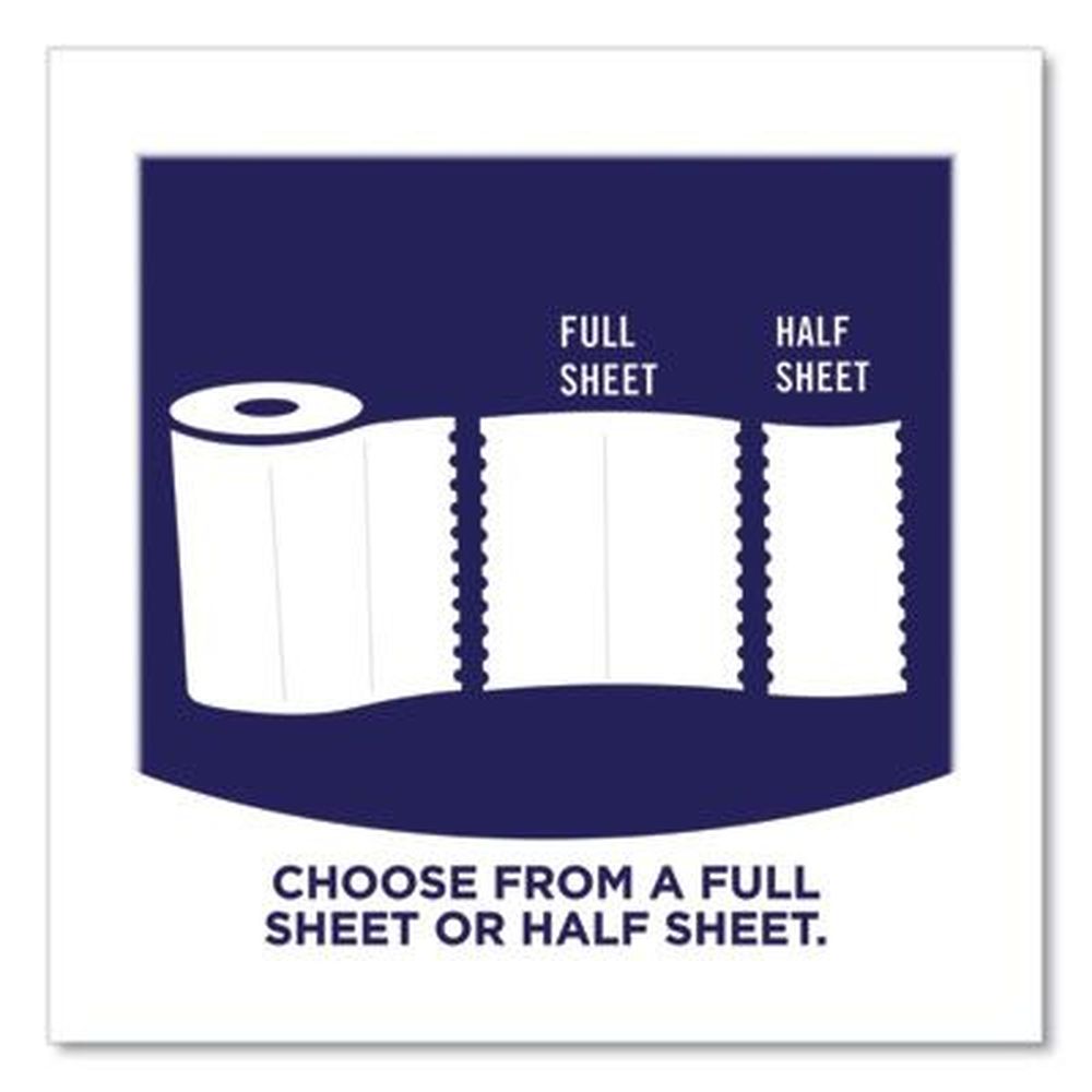 Pick-A-Size Perforated Kitchen Double Roll Towels with Thirst Pockets, 2-Ply, 11 x 6, White, 110 Sheets/Roll, 24 Rolls/Pack Pick-A-Size Perforated Kitchen Double Roll Towels with Thirst Pockets, 2-Ply, 11 x 6, White, 110 Sheets/Roll, 24 Rolls/Pack