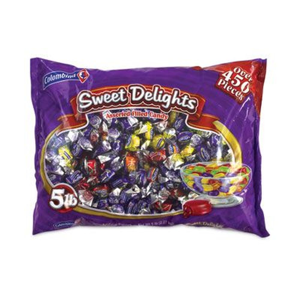 Colombina Assortment Fancy Filled Hard Candy, 5 Pound Bag
