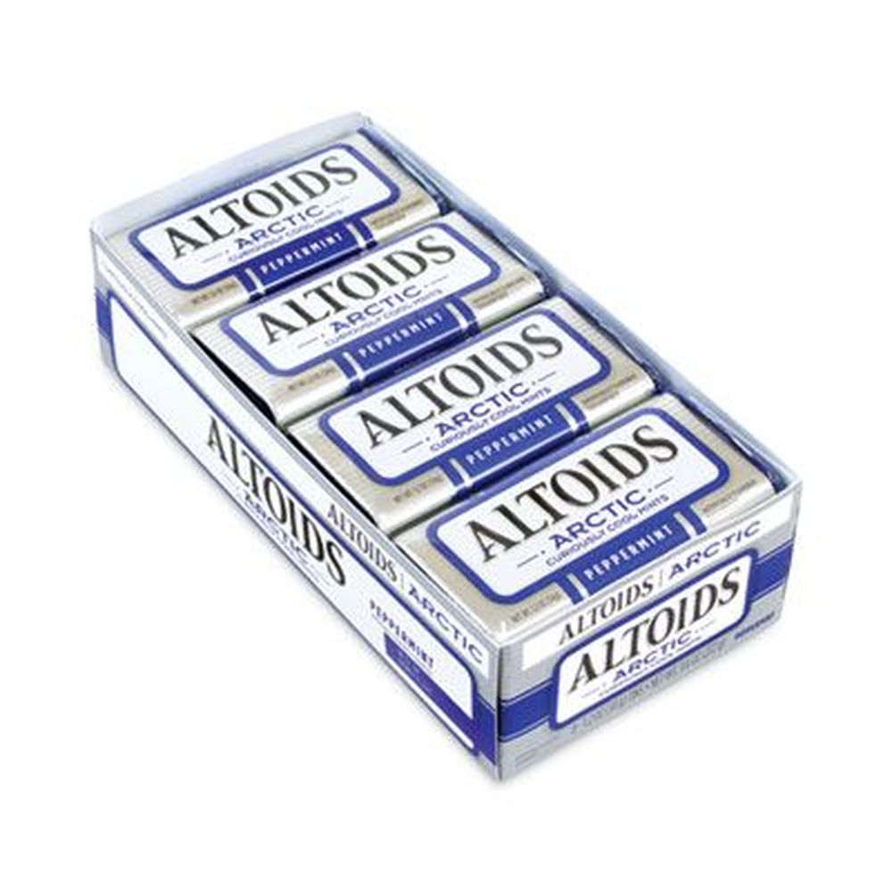 Altoids Arctic Peppermint Mints, 1.2 Ounce Tin -- 8 Tins Per Case