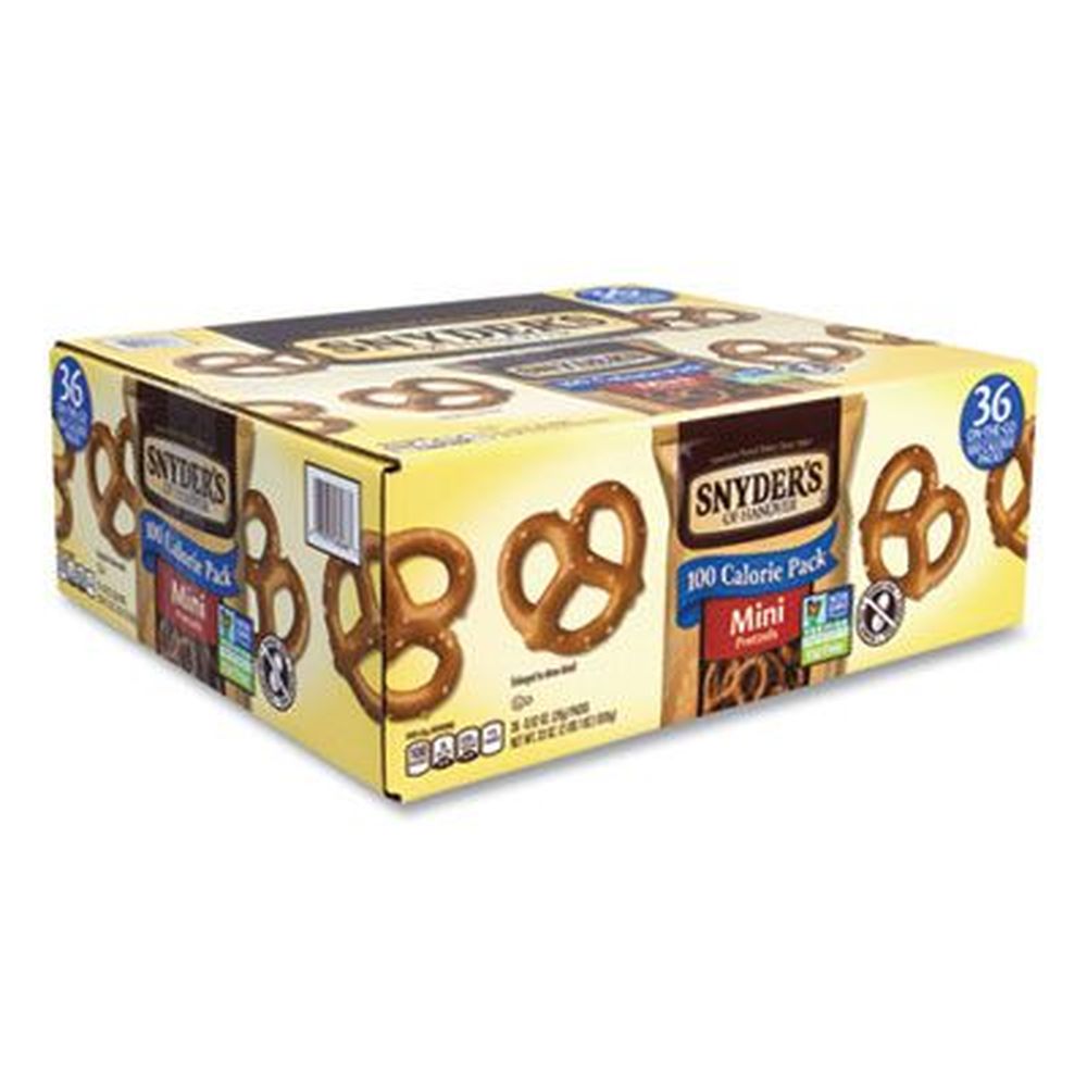 Snyders Mini Pretzel, 0.92 Ounce -- 36 Per Case