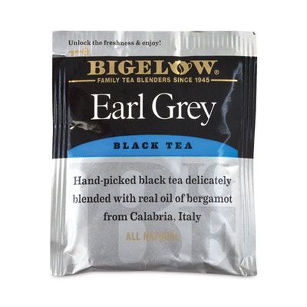 Bigelow Earl Grey Black Tea Bag, 5.94 Ounce Box -- 100 bags per box