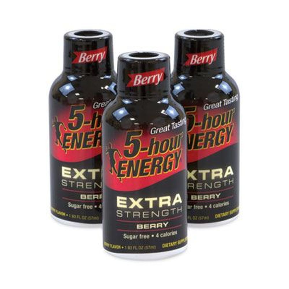 5 Hour Energy Berry Extra Strength Energy Drink, 1.93 Ounce Bottle -- 24 Per Pack