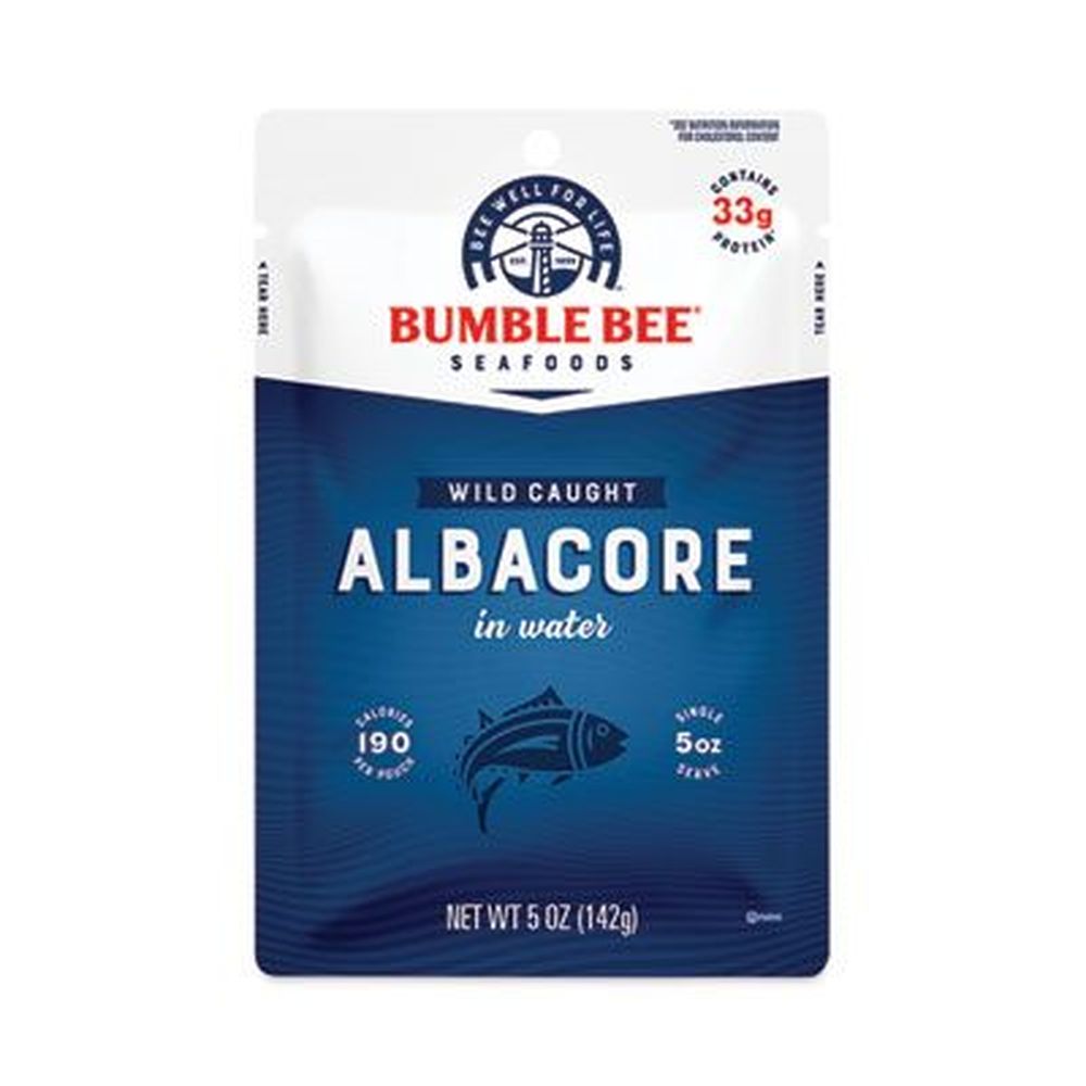 Bumble Bee Premium Albacore Tuna, 5 Ounce Pouch -- 4 Per Pack