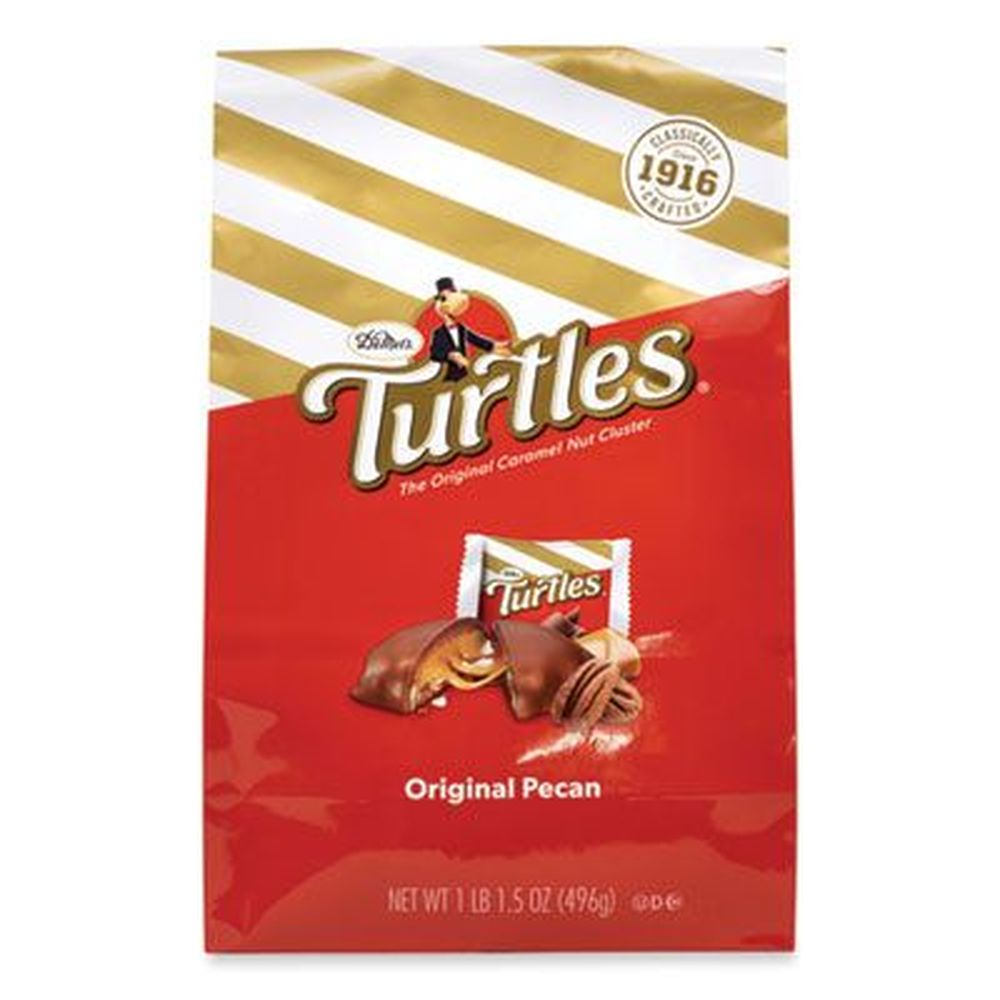 Demets Original Pecan Turtle Bites, 1 Pound 1.5 Ounce Bag