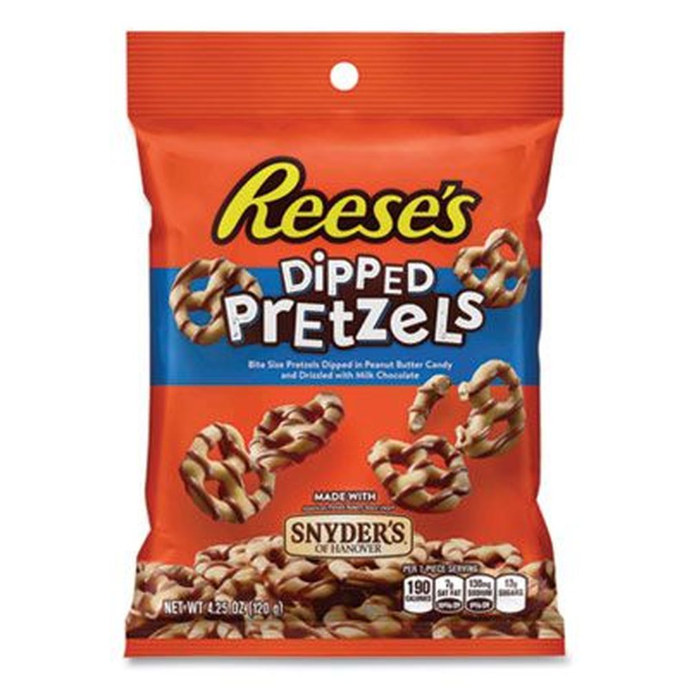 Reeses Dipped Pretzels, 4.25 Ounce